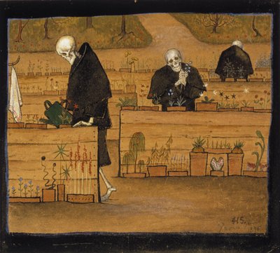Dødens hage av Hugo Simberg