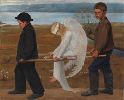 Den sårede engelen av Hugo Simberg