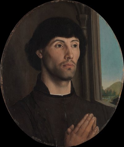 Portrett av en mann, ca. 1475. av Hugo van der Goes