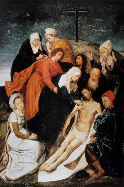 Klagesangen, c1479. av Hugo van der Goes
