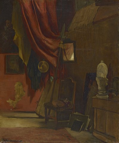 Jeg er Atelier av Hugo von Habermann
