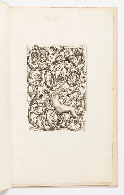 Plate 3, fra Various Designs for Locksmiths av Hugues Brisville