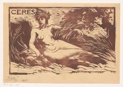 Ceres av Huib Luns (signed by artist)