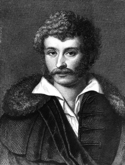 Karoly Kisfaludy, frontispice til hans Alle verk, utgitt i 1893 av Hungarian School