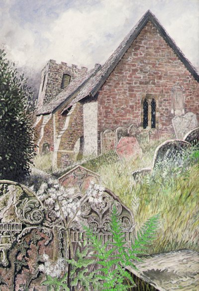 Cwmyoy kirke, Gwent av Huw S. Parsons