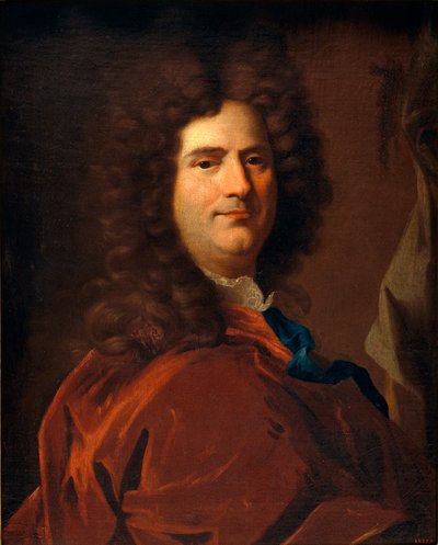 Selvportrett - Selvportrett - Maleri av Hyacinthe Francois Honore Rigaud (1659-1743) - ca 1705 - Olje på lerret - 65,5x53,5 - Museu Nacional d