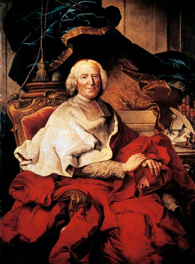Portrett av Andre-Hercule de Fleury (Lodeve av Hyacinthe Francois Rigaud