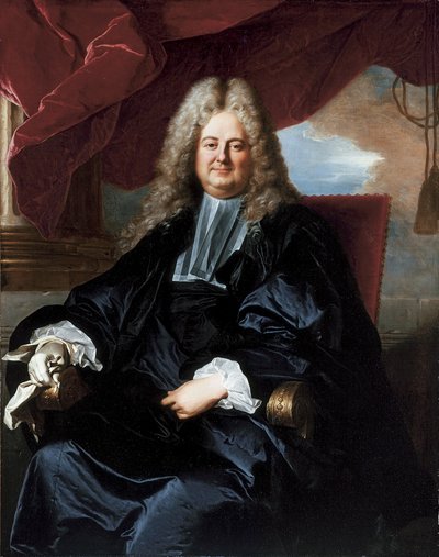 Portrett av Barthélémy Jean-Claude Pupil av Hyacinthe Francois Rigaud