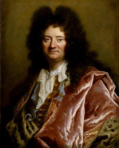 Portrait of a Gentleman, ca. 1705 (olje på lerret) av Hyacinthe Francois Rigaud