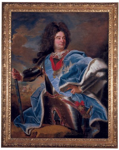 Portrett av Duc de Villars av Hyacinthe Francois Rigaud