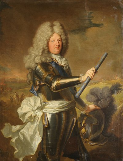 Louis de France, Dauphin 1661-1711, kjent som Grand Dauphin, 1688 av Hyacinthe François Honoré Rigaud