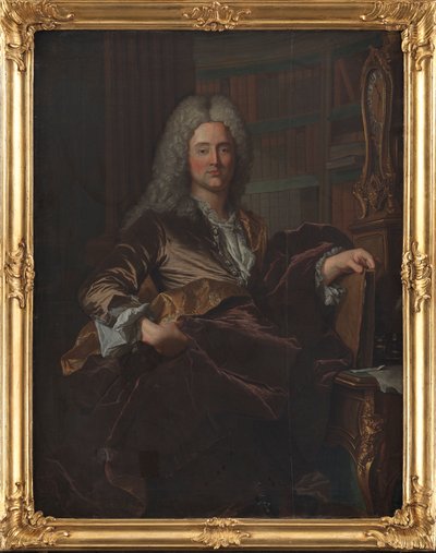 Portrett av høyesterettsdommer Peder Benzon Mylius av Hyacinthe Rigaud