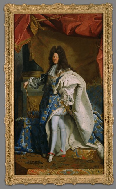 Portrett av Ludvig XIV av Hyacinthe Rigaud