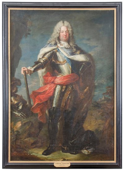Stanisław I Leszczyński, 1677-1766, konge av Polen av Hyacinthe Rigaud