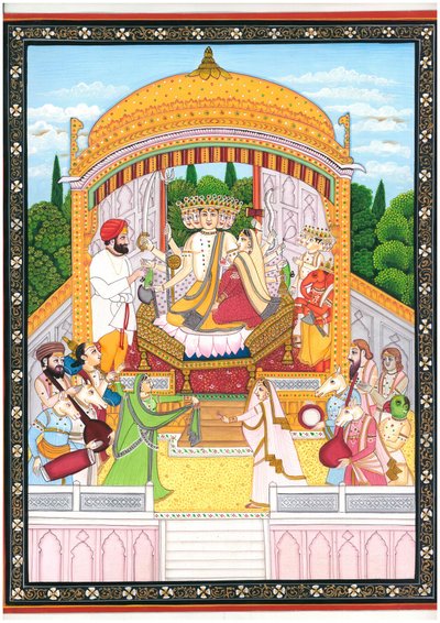Den guddommelige seremonien til Brahma Saraswati av IMAGINEERS STUDIO