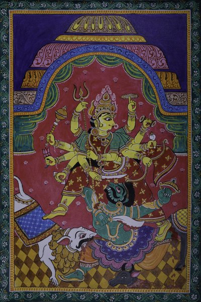 Durga dreper en demon av IMAGINEERS STUDIO