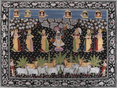 Krishnas gopis og kyr av IMAGINEERS STUDIO