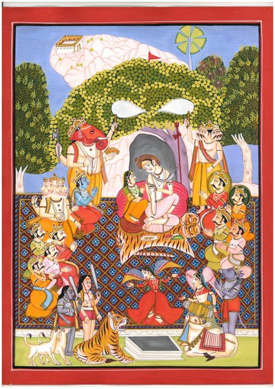 Shiva og Parvati – det guddommelige møtet av IMAGINEERS STUDIO