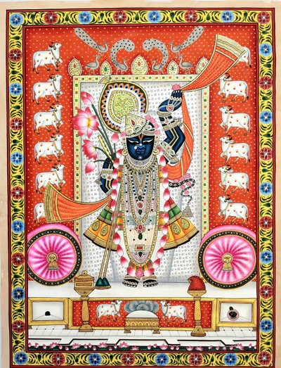 Den livlige indiske Shrinathji av IMAGINEERS STUDIO