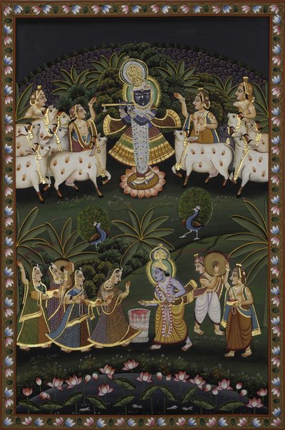 En livlig Krishna-feiring av IMAGINEERS STUDIO