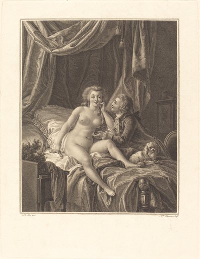 Det som er godt å ta er godt å beholde av I Alexandre Chaponnier after Jean Baptiste Hüet