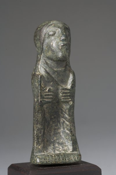 Figur med hette (bronse) av Iberian
