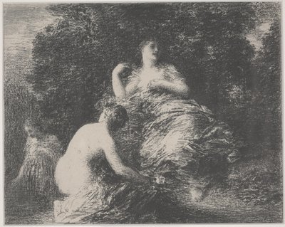 Badegjestene av Ignace Henri Jean Fantin-Latour