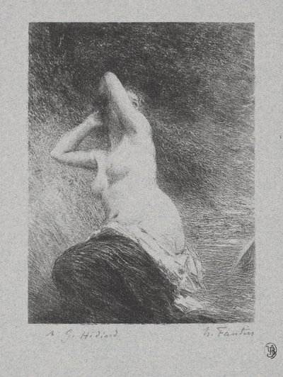 Ariadne, 1900. av Ignace Henri Jean Fantin Latour