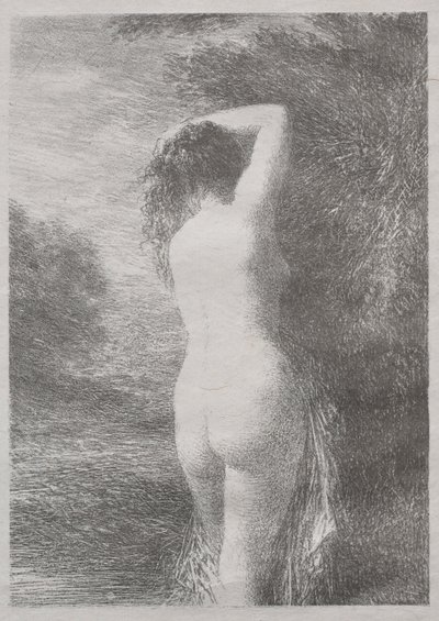 Badende stående, 1899. av Ignace Henri Jean Fantin Latour