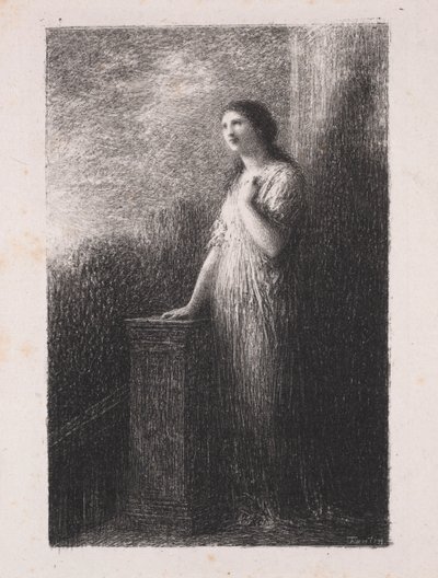 Nattens selvtillit. av Ignace Henri Jean Fantin Latour