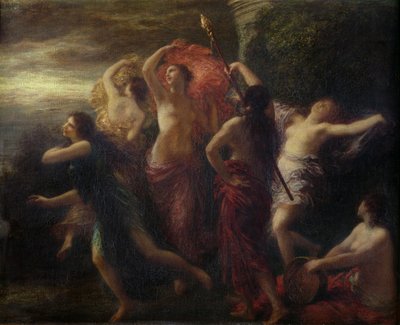 Dansere, 1891 av Ignace Henri Jean Fantin Latour