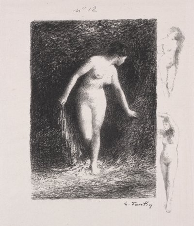 Diane, 1903. av Ignace Henri Jean Fantin Latour