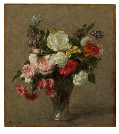 Blomsterbukett, 1900 av Ignace Henri Jean Fantin-Latour