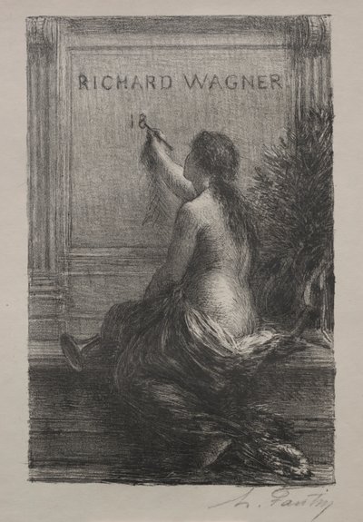 Udødelighet, 1886. av Ignace Henri Jean Fantin Latour