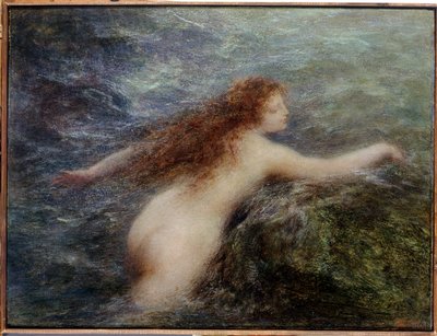 Naiade, ca. 1896 av Ignace Henri Jean Fantin Latour
