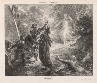 Rinaldo, 1878. av Ignace Henri Jean Fantin Latour