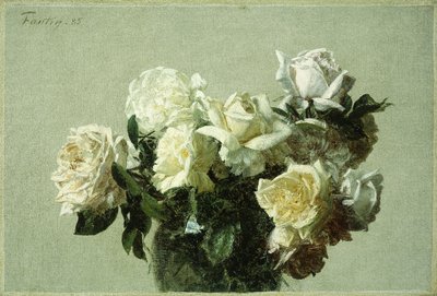 Roser, 1885 av Ignace Henri Jean Fantin Latour