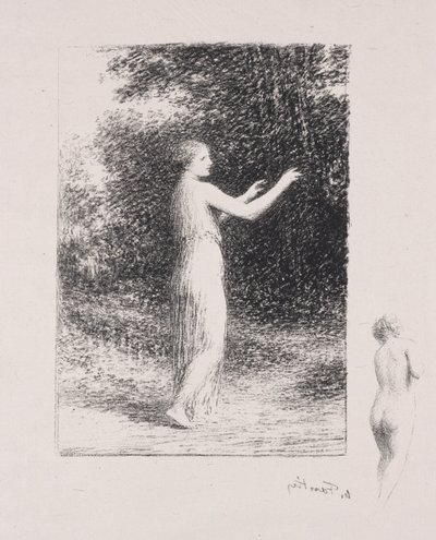 Tiggeren. av Ignace Henri Jean Fantin Latour