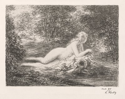 Våren, 1897. av Ignace Henri Jean Fantin Latour