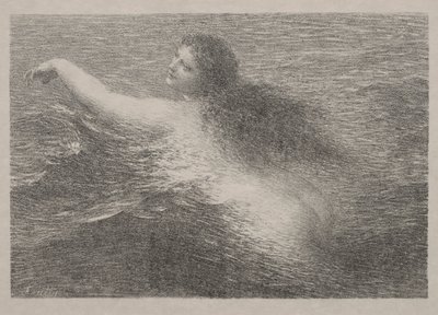 Vanngeniet, 1896. av Ignace Henri Jean Fantin Latour