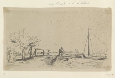 Bruggetje van Six Samling av åttifem originaltrykk (serietittel) av Ignace Joseph de Claussin
