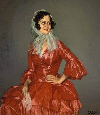 ANGUSTIAS DE RED - 1939 - O / L - 117X101 CM av Ignacio Zuloaga y Zabaleta