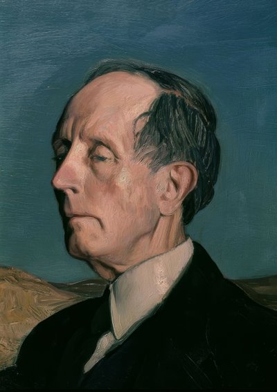 AZORIN - DETALJER. Kunstner: IGNACIO ZULOAGA. Sted: PRIVAT SAMLING, MADRID, SPANIA av Ignacio Zuloaga y Zabaleta