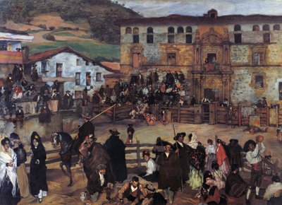 Tyrefekting i Eibar av Ignacio Zuloaga y Zabaleta