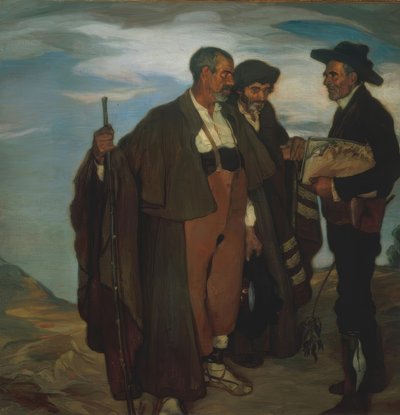 Ordføreren i Torquemada og rådmennene hans av Ignacio Zuloaga y Zabaleta