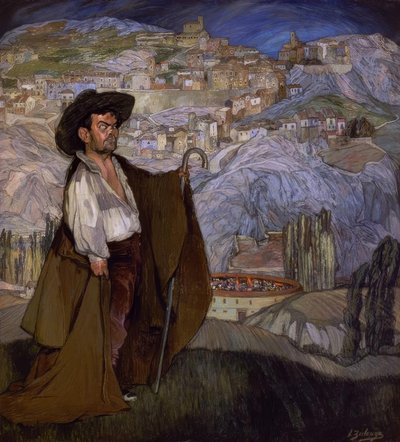 DWARD GREGORIO "EL BOTERO" I SEPULVEDA – 1908 av Ignacio Zuloaga y Zabaleta