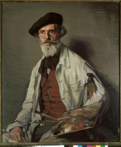 Pablo Uranga, portrett / maleri av Zuloaga av Ignacio Zuloaga y Zabaleta