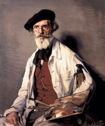 Portrett av maleren Pablo Uranga (1861-1934) 1937 (olje på lerret) av Ignacio Zuloaga y Zabaleta