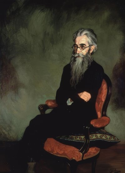 PORTRETT AV RAMON DEL VALLE-INCLAN - 1931 - OLEO / LERT - 149 × 109 av Ignacio Zuloaga y Zabaleta