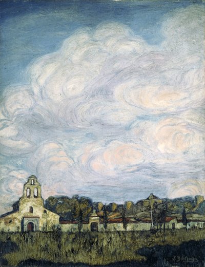 Kirkegården i Avila, 1800- og 1900-tallet av Ignacio Zuloaga y Zabaleta